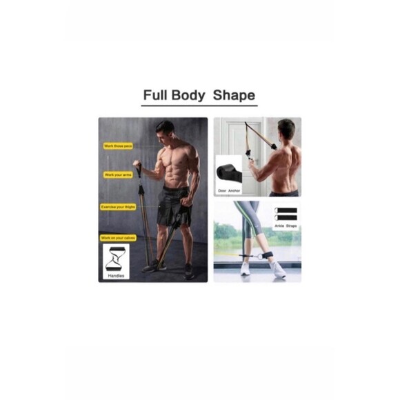 Resistance Bands 11 Piece Set - Picture 3 of 9
